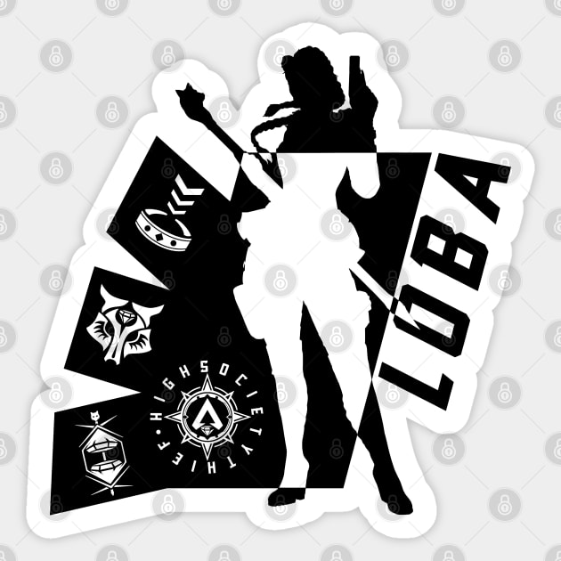 Apex Legend: Loba Sticker by spaceranger